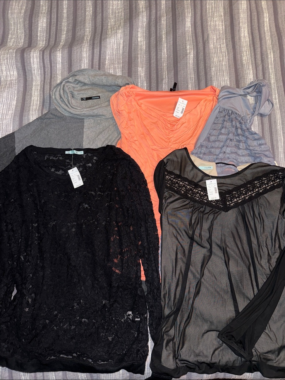 Maurice’s 4 piece lot NWT and bonus top Large